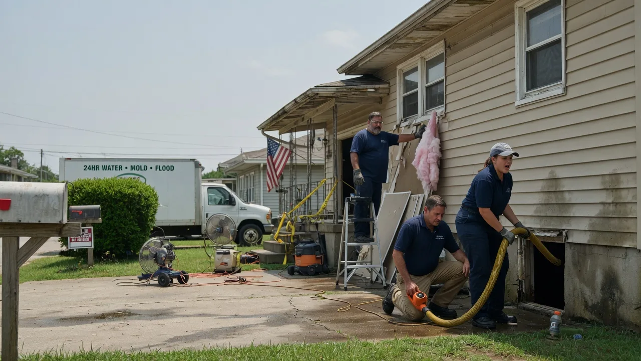Water Damage Repair in Prue, OK near me